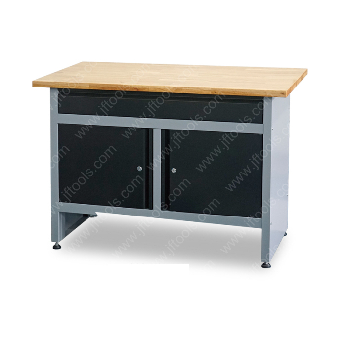 Outdoor Light Metal Workbench with Drawer